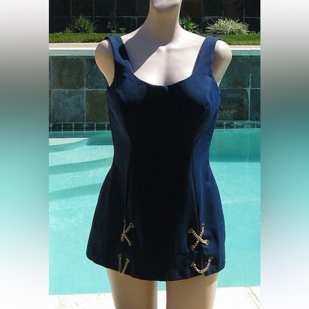 Vintage Cole Of California Sailor Bathing Suit